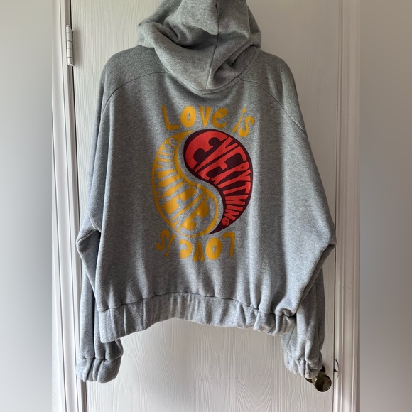 Free People Tops - Free People Love is Everything Crop
Hoodie Small Medium